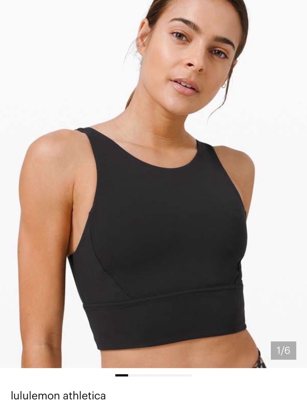 Lululemon Stronger As One Longline Sports Bra